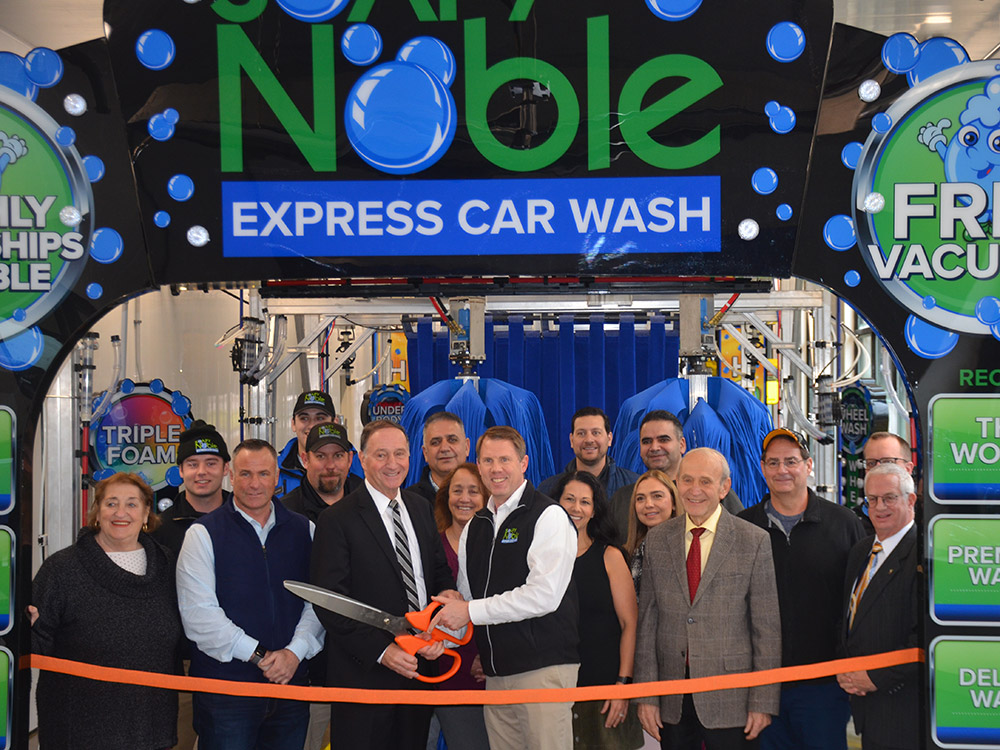 Soapy Noble Grand Opening Ribbon Cutting